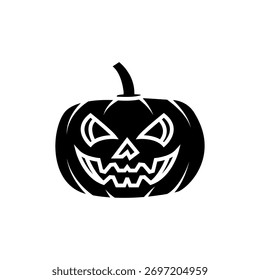 halloween pumpkin icon vector template