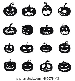 halloween pumpkin icons