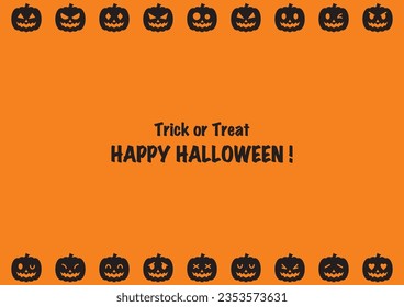Halloween pumpkin illustration background material