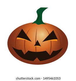 Halloween pumpkin of Illustration vector