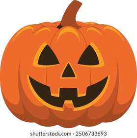Halloween pumpkin illustration vector art