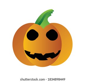 Halloween Pumpkin Illustrator Design Face