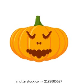 Halloween Pumpkin isolated on white background