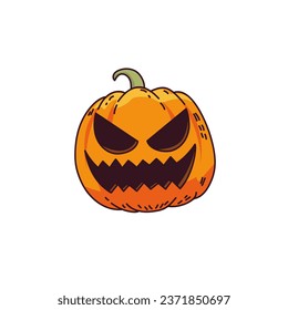 halloween pumpkin isolated on white background, halloween pumpkin, Halloween element
