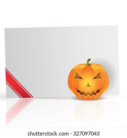 Halloween Pumpkin isolated on white background