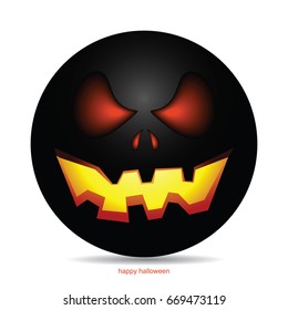 Halloween Pumpkin Mask Background.
