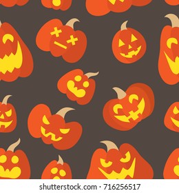 Halloween Pumpkin Pattern