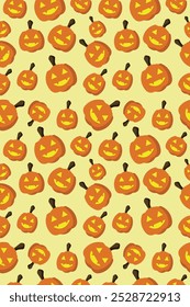 Halloween pumpkin pattern, pumpkin background, pumpkin seamless pattern, halloween seamless pattern, happy halloween 