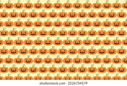 Halloween pumpkin, pattern, repeat, for backgrounds, textures, fabrics, papers