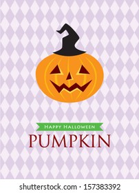 halloween pumpkin poster