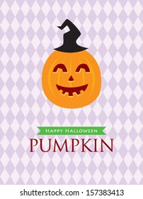 halloween pumpkin poster