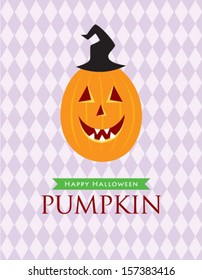 halloween pumpkin poster