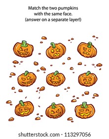 Halloween Pumpkin Puzzle