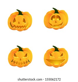 Halloween Pumpkin Set