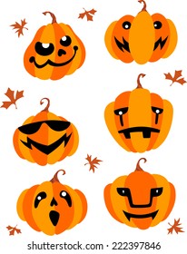 Halloween Pumpkin Set