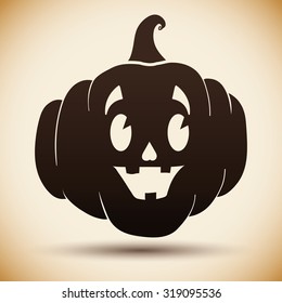 Halloween Pumpkin Silhouette