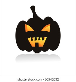 halloween pumpkin silhouette