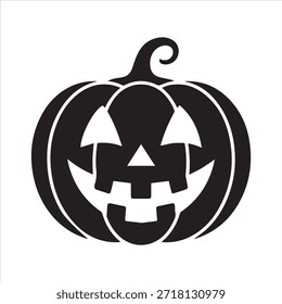 Diseño de Vector de silueta de calabaza de Halloween