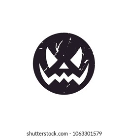 Halloween Pumpkin Spooky Mascot Logo design inspiration