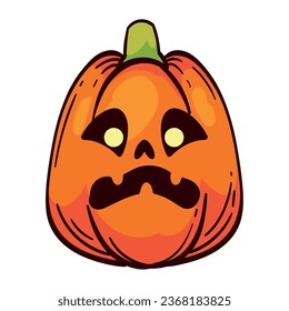 halloween pumpkin tradition illustration isolated