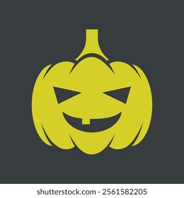 Halloween pumpkin trendy artwork lovely abstract vector illustration colorful useable design.eps
