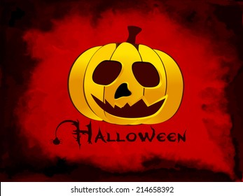 halloween pumpkin. Vector