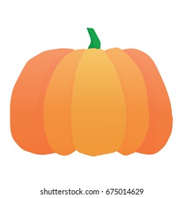 Halloween pumpkin vector.