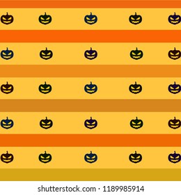 Halloween pumpkin vector background