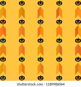 Halloween pumpkin vector background