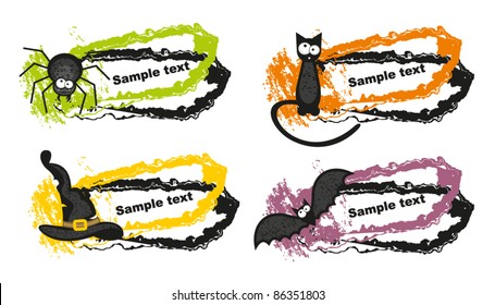 halloween pumpkin vector background