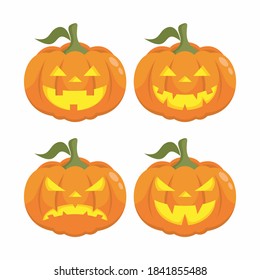Halloween Pumpkin Vector collection, halloween vector 