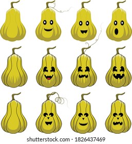 halloween pumpkin vector decor celebration