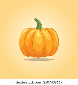 Halloween pumpkin vector design template.