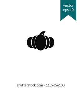 Halloween pumpkin vector icon