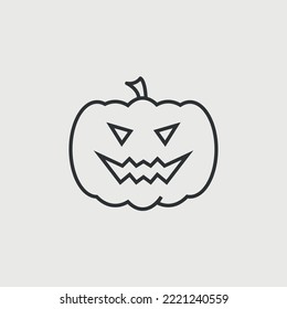 halloween pumpkin vector icon costume