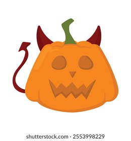 Halloween Pumpkin Vector Illustration - 05