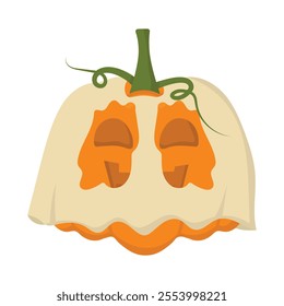 Halloween Pumpkin Vector Illustration - 07