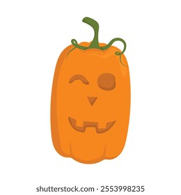 Halloween Pumpkin Vector Illustration - 09