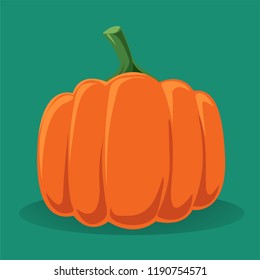 Halloween Pumpkin. Vector illustration