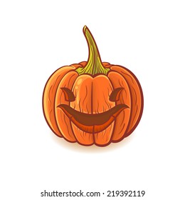 halloween pumpkin vector illustration