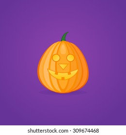 Halloween pumpkin vector illustration