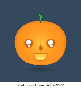 Halloween pumpkin vector illustration