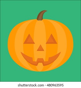 Halloween pumpkin vector illustration