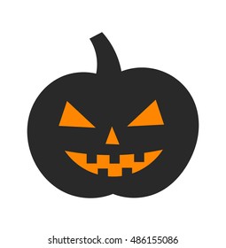 Halloween pumpkin. Vector illustration