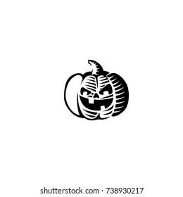 Halloween pumpkin vector illustration