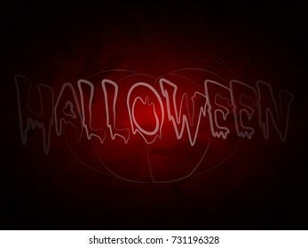 halloween, pumpkin, vector, illustration, background, dark, black, red, triangulation, geometric, transparent