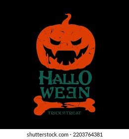 Halloween Pumpkin vector illustration easy to edit