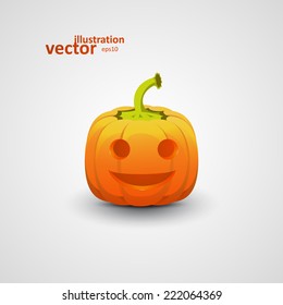 Halloween Pumpkin, Vector Illustration eps10, Graphic Concept For Your Design.
