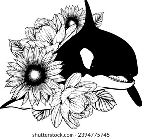 Halloween pumpkin. Vector illustration. Thin line art icon on white background. Cartoon style
