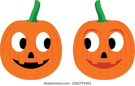 Halloween Pumpkin Vector image or clipart